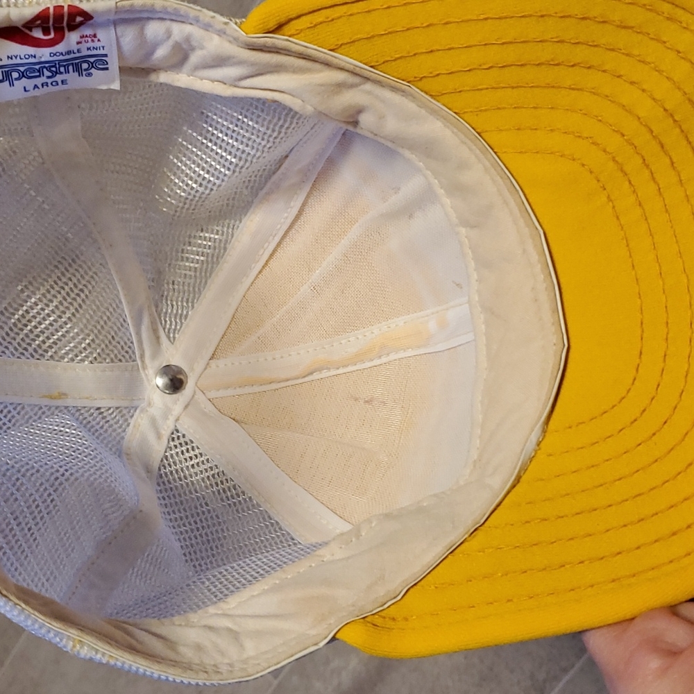 Vintage Snapback Georhia Teck Mesh Baseball Hat - Picture 4 of 4